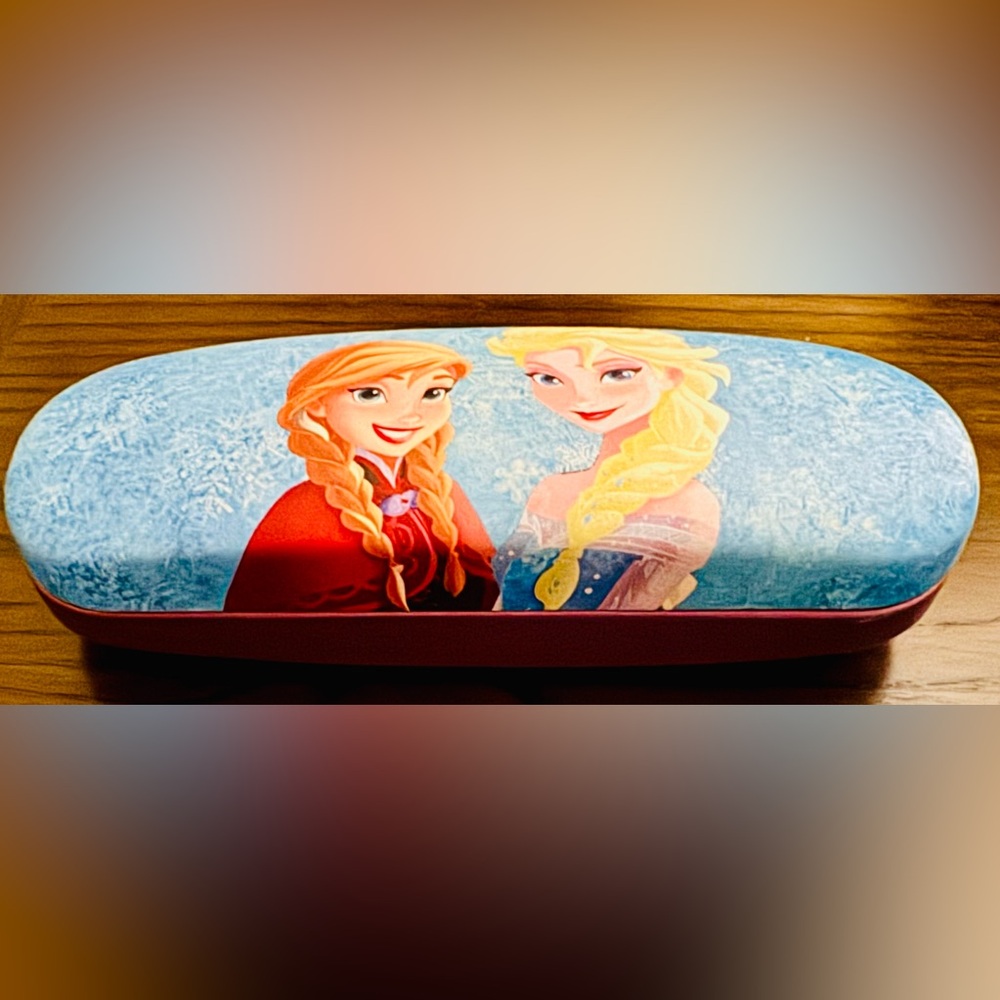 Frozen sunglasses case Disney Elsa Anna hard shell kids girls